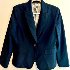 Tahari Arthur S. Levine Navy Blazer